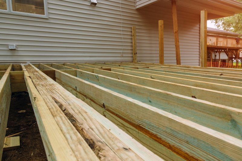 Ground Level Deck Construction