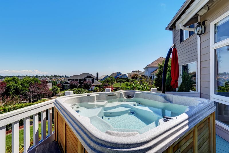Hot Tub Deck Installation