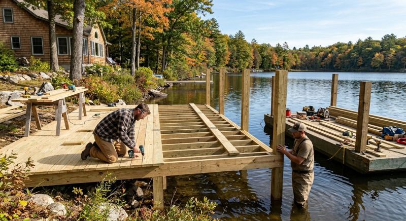 Water Dock Installation in Alpharetta, GA