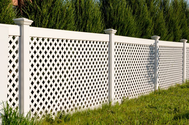 White Pvc Fence Installation in Pearland, TX